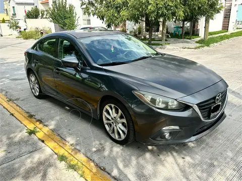 Mazda 3 Sedan s Aut usado (2015) color Gris Meteoro precio $175,000