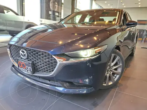 Mazda 3 Sedan i Grand Touring Aut usado (2020) color Azul Marino financiado en mensualidades(enganche $96,250 mensualidades desde $6,978)