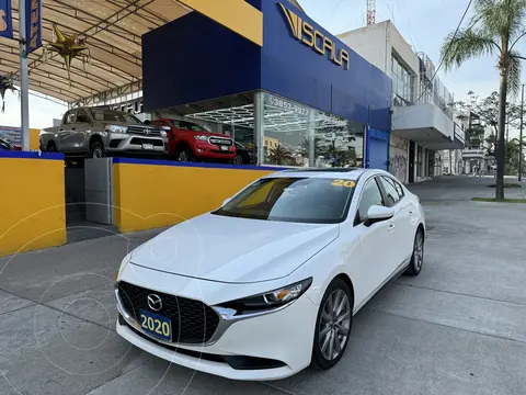 Mazda 3 Sedan i Sport usado (2020) color Blanco Perla precio $299,000