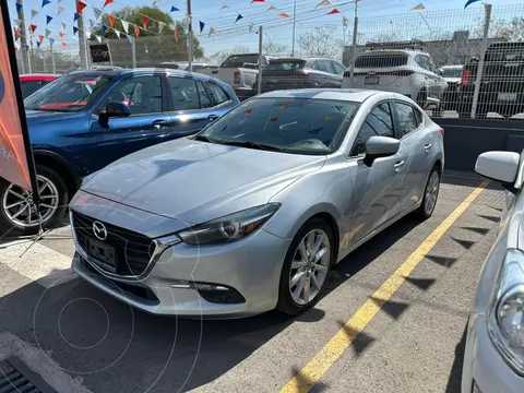 Mazda 3 Sedan s Grand Touring Aut usado (2018) color plateado precio $245,000