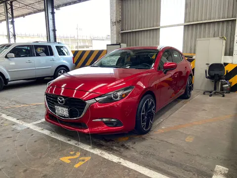 Mazda 3 Sedan i Touring Aut usado (2017) color Rojo financiado en mensualidades(enganche $55,000 mensualidades desde $3,800)