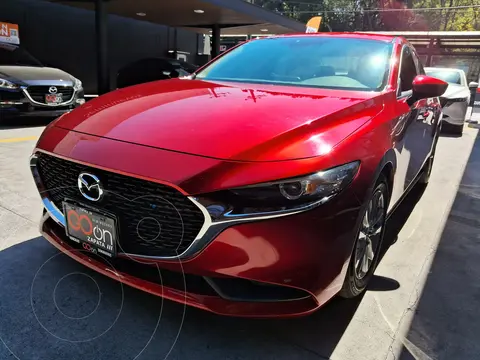 Mazda 3 Sedan I Sport Aut usado (2021) color Rojo financiado en mensualidades(enganche $73,575 mensualidades desde $5,626)
