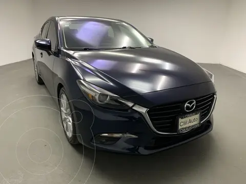 Mazda 3 Sedan s Grand Touring Aut usado (2018) color Azul Marino financiado en mensualidades(enganche $49,000 mensualidades desde $8,800)