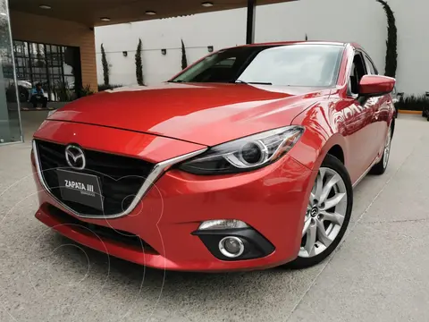 Mazda 3 Sedan s Grand Touring Aut usado (2016) color Rojo financiado en mensualidades(enganche $58,750 mensualidades desde $4,259)