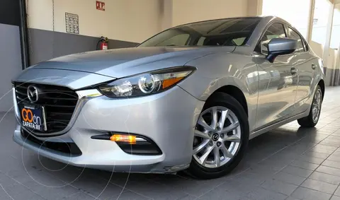 Mazda 3 Sedan i Touring Aut usado (2017) color plateado precio $225,000