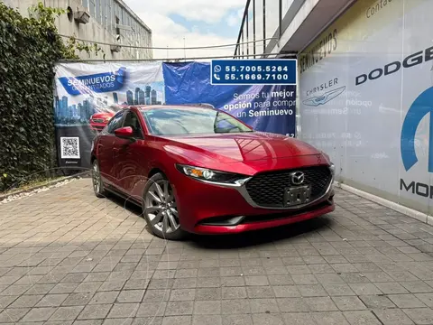 Mazda 3 Sedan i Sport usado (2022) color Rojo financiado en mensualidades(enganche $129,580 mensualidades desde $5,567)