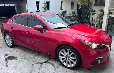 Mazda 3 Sedan s Grand Touring Aut usado (2017) color Rojo precio $269,000
