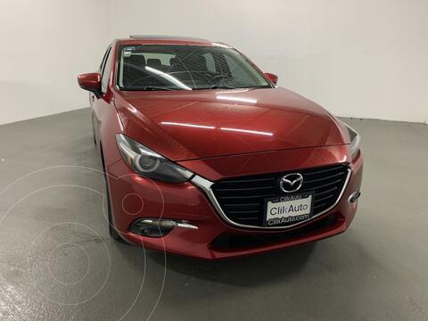 Mazda 3 Sedan s Grand Touring Aut usado (2018) color Rojo financiado en mensualidades(enganche $68,000 mensualidades desde $8,600)