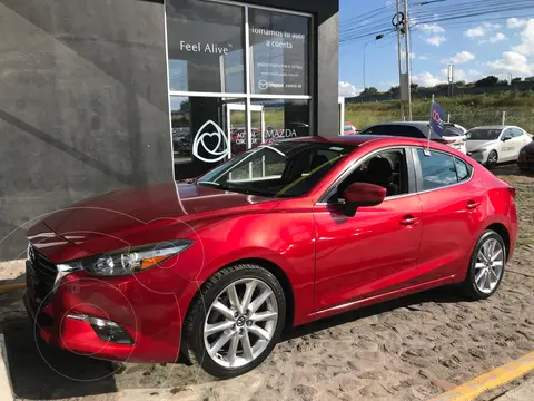 Mazda 3 Sedan s Grand Touring Aut usado (2018) color Rojo precio $260,000
