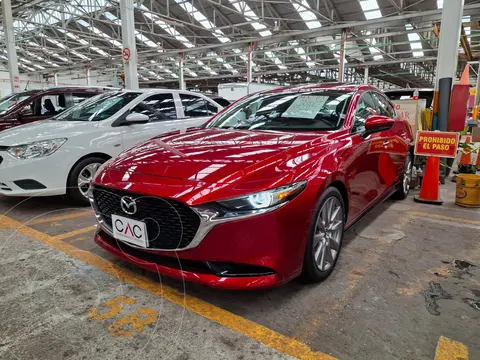 Mazda 3 Sedan i Grand Touring Aut usado (2021) color Rojo financiado en mensualidades(enganche $79,750 mensualidades desde $7,200)