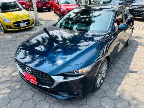 Mazda 3 Sedan i Sport MHEV usado (2024) color Azul financiado en mensualidades(enganche $93,794 mensualidades desde $8,331)
