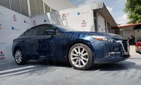 Mazda 3 Sedan s Aut usado (2017) color Azul financiado en mensualidades(enganche $56,917 mensualidades desde $8,638)