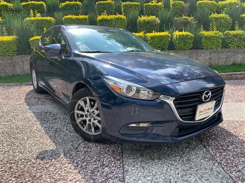 Mazda 3 Sedan i Touring Aut usado (2017) color Azul precio $259,000