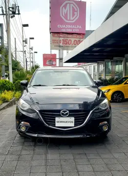 Mazda 3 Sedan s Grand Touring Aut usado (2016) color Negro precio $215,000
