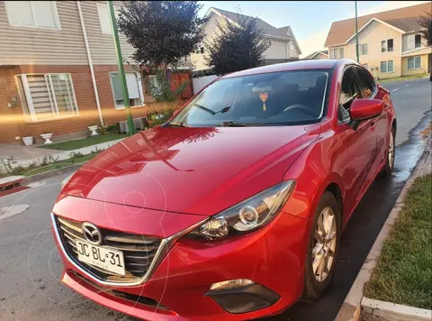 Mazda 3 1.6 S usado (2016) color Rojo precio $9.500.000