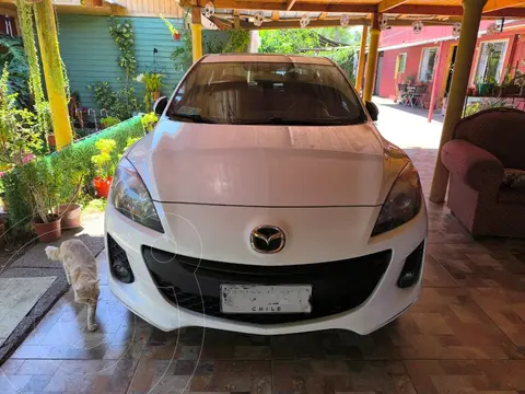 Mazda 3 1.6 V Techo Aut usado (2013) color Blanco precio $6.200.000