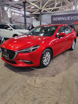 Mazda 3 2.0L V  SunRoof usado (2017) color Rojo financiado en cuotas(pie $3.675.000)