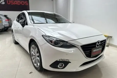 Mazda 3 Grand Touring Sport Aut usado (2016) color Blanco financiado en cuotas(cuota inicial $12.398.000 cuotas desde $1.353.723)