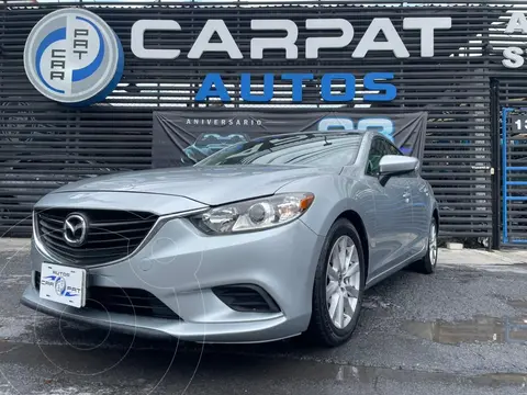 Mazda 6 i Sport usado (2016) color plateado precio $199,000