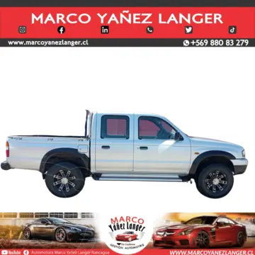 Mazda B2600 Dx Cc 4wd usado (2002) color Gris precio $4.990.000