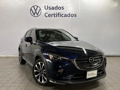 Mazda CX-3 i Grand Touring usado (2019) color Azul financiado en mensualidades(enganche $82,250 mensualidades desde $6,169)