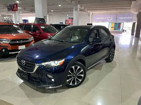 Mazda CX-3 i Grand Touring usado (2019) color Azul financiado en mensualidades(enganche $82,250 mensualidades desde $4,853)