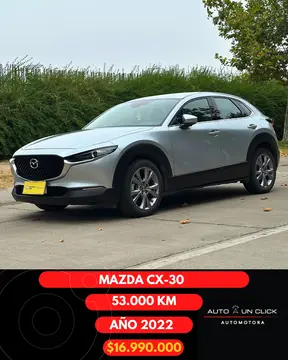 Mazda CX-30 2.0L  S usado (2022) color Gris precio $16.990.000