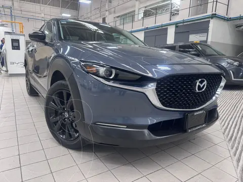 Mazda CX-30 s Grand Touring usado (2021) color Azul Acero financiado en mensualidades(enganche $162,978 mensualidades desde $7,002)