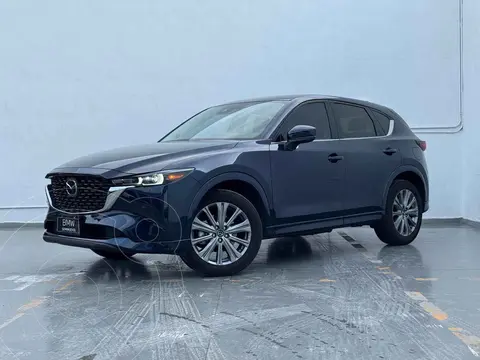 Mazda CX-5 Signature usado (2025) color Azul financiado en mensualidades(enganche $136,180 mensualidades desde $13,434)