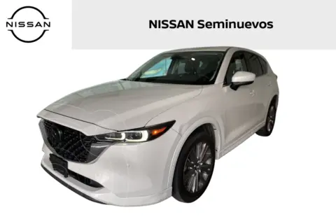 Mazda CX-5 Signature usado (2025) color Blanco precio $599,000