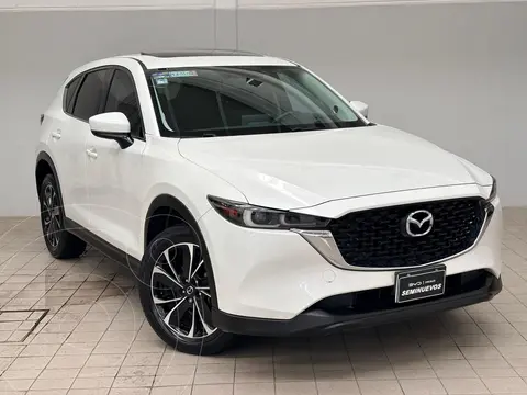 Mazda CX-5 s Grand Touring usado (2023) color Blanco financiado en mensualidades(enganche $183,836 mensualidades desde $7,898)