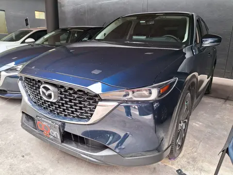 Mazda CX-5 Signature usado (2023) color Azul Marino financiado en mensualidades(enganche $125,350 mensualidades desde $9,585)