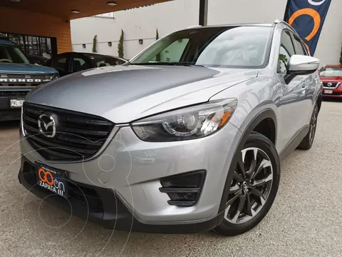 Mazda CX-5 2.5L S Grand Touring 4x2 usado (2016) color plateado financiado en mensualidades(enganche $87,500 mensualidades desde $5,075)
