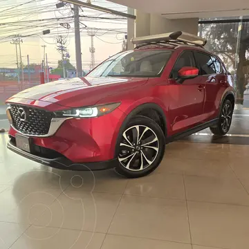 Mazda CX-5 Signature usado (2022) color Rojo financiado en mensualidades(enganche $122,625 mensualidades desde $9,377)