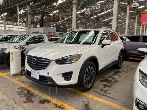 Mazda CX-5 2.0L i Grand Touring usado (2016) color Blanco Cristal financiado en mensualidades(enganche $80,700 mensualidades desde $6,000)