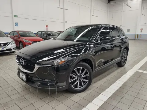Mazda CX-5 2.5L S Grand Touring 4x2 usado (2018) color Negro financiado en mensualidades(enganche $45,600)