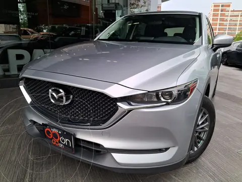 Mazda CX-5 2.0L i Sport usado (2019) color plateado financiado en mensualidades(enganche $87,200 mensualidades desde $6,668)