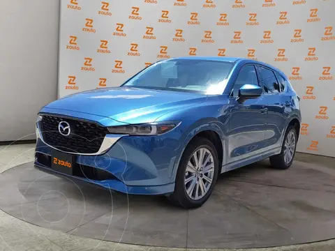 Mazda CX-5 s Grand Touring usado (2024) color Azul financiado en mensualidades(enganche $133,498 mensualidades desde $10,213)