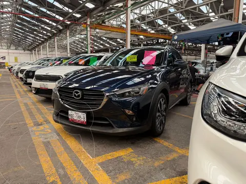 Mazda CX-5 2.0L i Grand Touring usado (2019) color Azul Marino financiado en mensualidades(enganche $74,500 mensualidades desde $6,800)