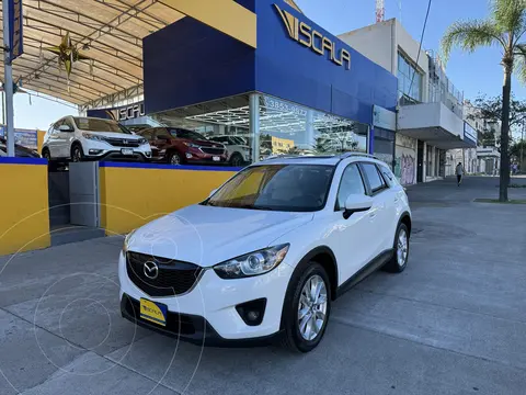 Mazda CX-5 2.5L S Grand Touring 4x2 usado (2015) color Blanco Cristal financiado en mensualidades(enganche $91,948 mensualidades desde $6,122)