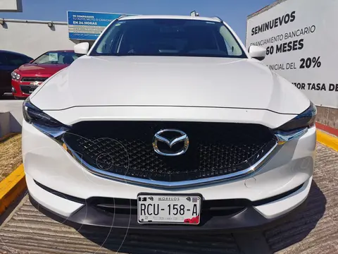 Mazda CX-5 2.5L S Grand Touring 4x2 usado (2018) color Blanco financiado en mensualidades(enganche $107,500 mensualidades desde $10,606)
