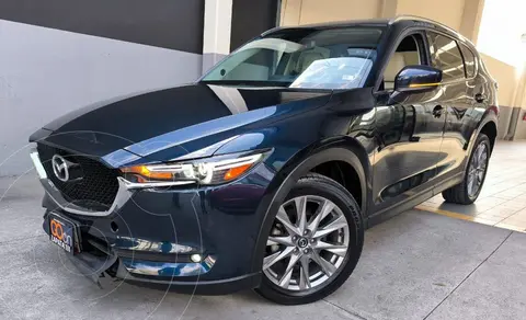 Mazda CX-5 2.5L S Grand Touring usado (2020) color Azul financiado en mensualidades(enganche $119,900 mensualidades desde $9,169)