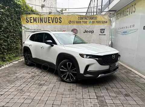 Mazda CX-50 Signature usado (2023) color Blanco financiado en mensualidades(enganche $262,504 mensualidades desde $11,277)