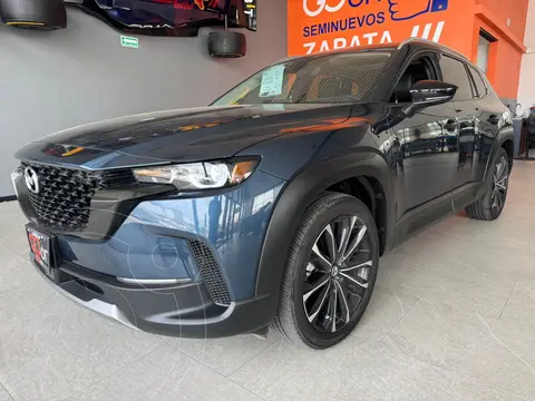 Mazda CX-50 Signature usado (2024) color Azul financiado en mensualidades(enganche $183,938 mensualidades desde $14,066)