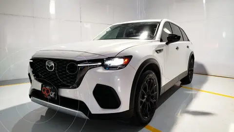 Mazda CX-70 i Grand Touring MHEV usado (2025) color Blanco financiado en mensualidades(enganche $204,102 mensualidades desde $15,608)