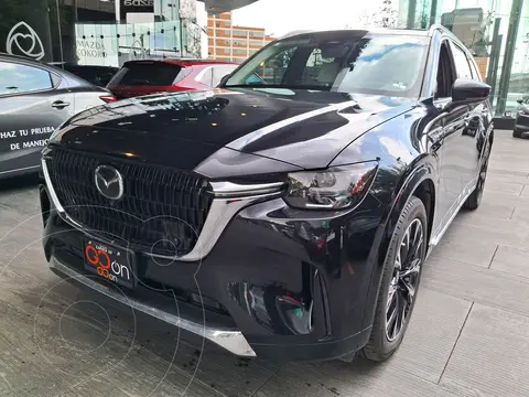 Mazda CX-90 Signature usado (2024) color Negro financiado en mensualidades(enganche $231,625 mensualidades desde $17,712)