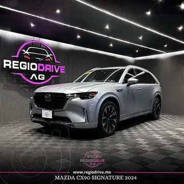 Mazda CX-90 Signature usado (2024) color Plata precio $899,900