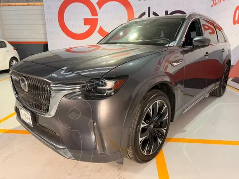 Mazda CX-90 Signature usado (2024) color Gris financiado en mensualidades(enganche $224,812 mensualidades desde $17,191)