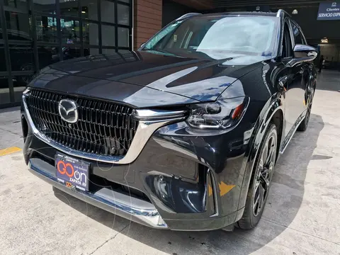 Mazda CX-90 Signature usado (2025) color Negro financiado en mensualidades(enganche $250,428 mensualidades desde $19,150)