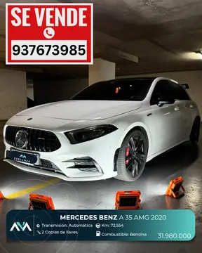 Mercedes Clase A Hatchback AMG 35 usado (2020) color Blanco precio $31.980.000